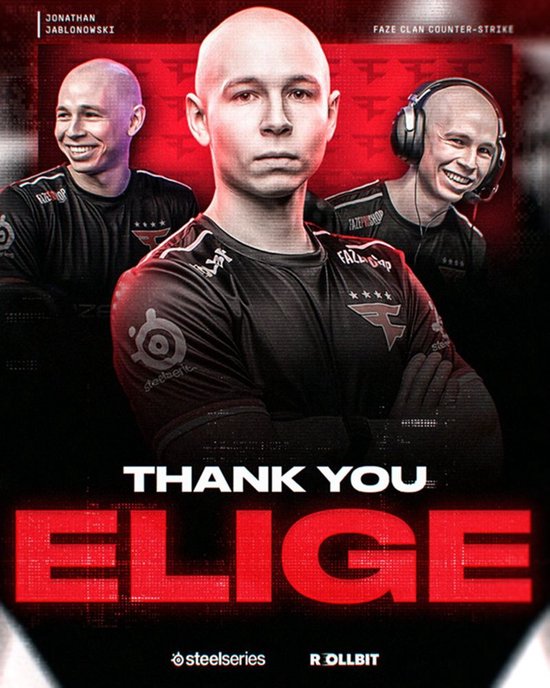 官宣：EliGE与FaZe分道扬镳
