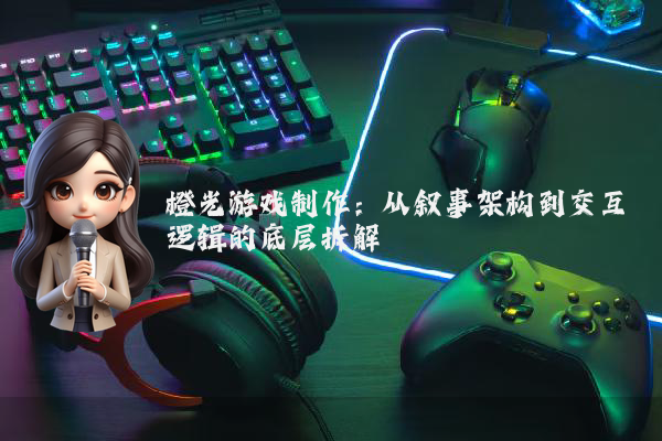 橙光游戏制作：从叙事架构到交互逻辑的底层拆解
