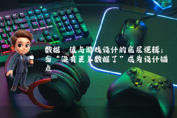 数据阈值与游戏设计的底层逻辑：当“没有更多数据了”成为设计锚点