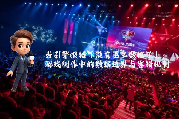 当引擎报错「没有更多数据了」：游戏制作中的数据边界与容错机制
