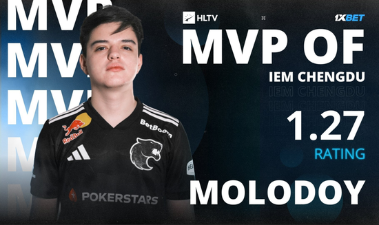 molodoy成功夺得IEM成都MVP