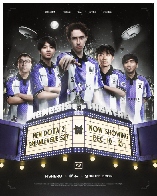 Nemesis官宣新阵容：23savage、4nalog、Jabz等选手加入