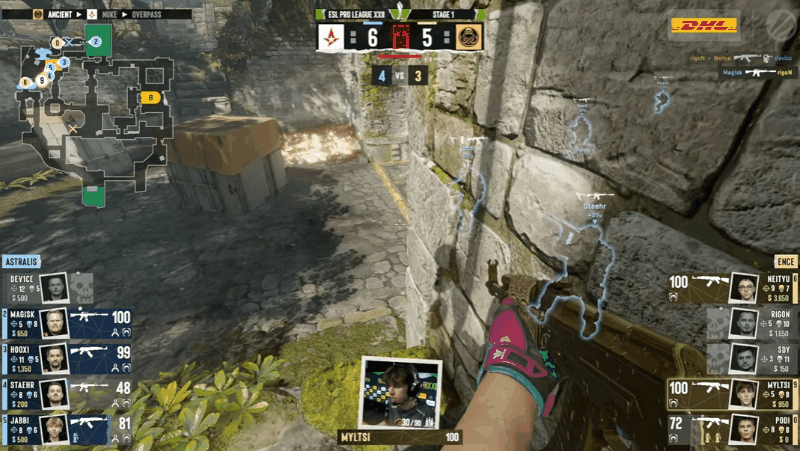 EPL S22第一阶段：火力全开！ENCE 2-1 Astralis