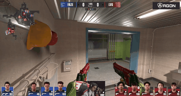 布达佩斯Major：出师不利！LVG 5-13 FaZe