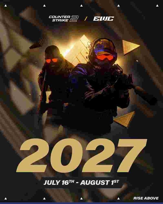 电竞世界杯主办方公布2027年CS2赛事日期