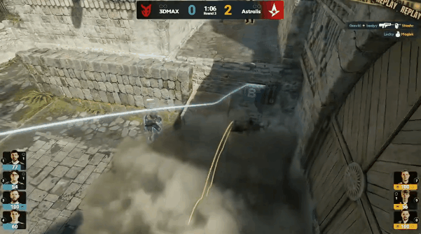 PGL布加勒斯特大师赛：不言放弃！Astralis 2-0 3DMAX
