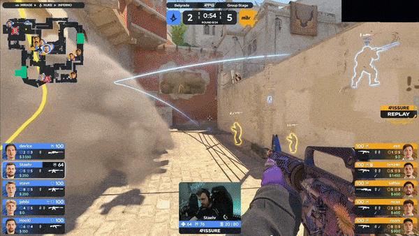 FISSURE裂变天地S1：弹雨葬敌旌！Astralis 2-0 MIBR