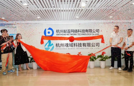 网络旗下子公司杭州魂域科技盛大开业 - 2025-06-10